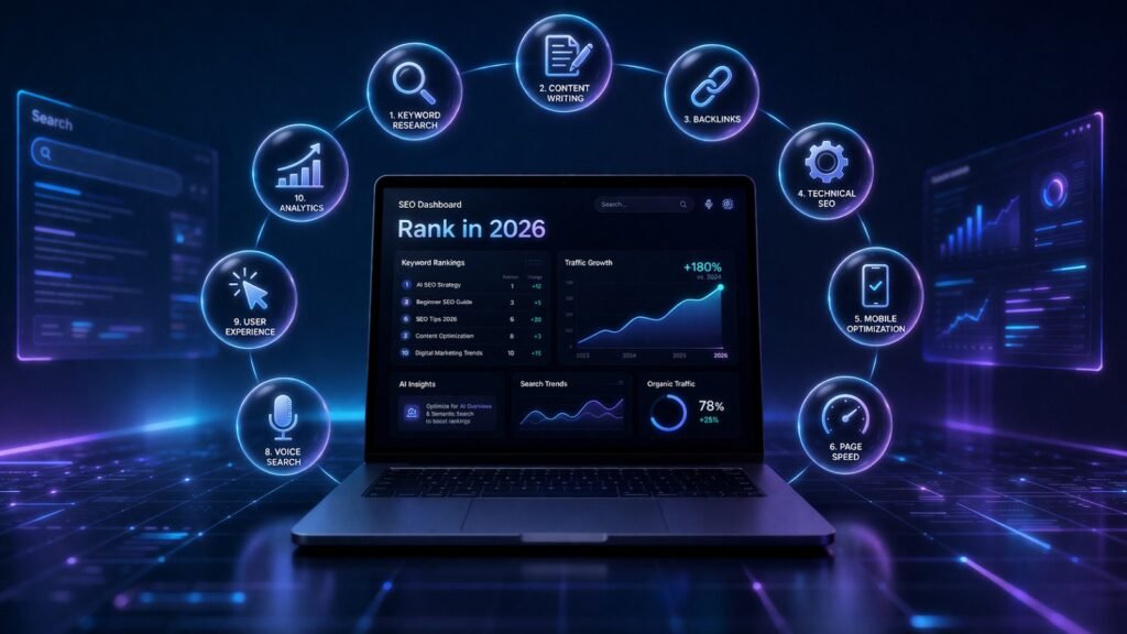 10 SEO Tips for Beginners to Rank in 2026