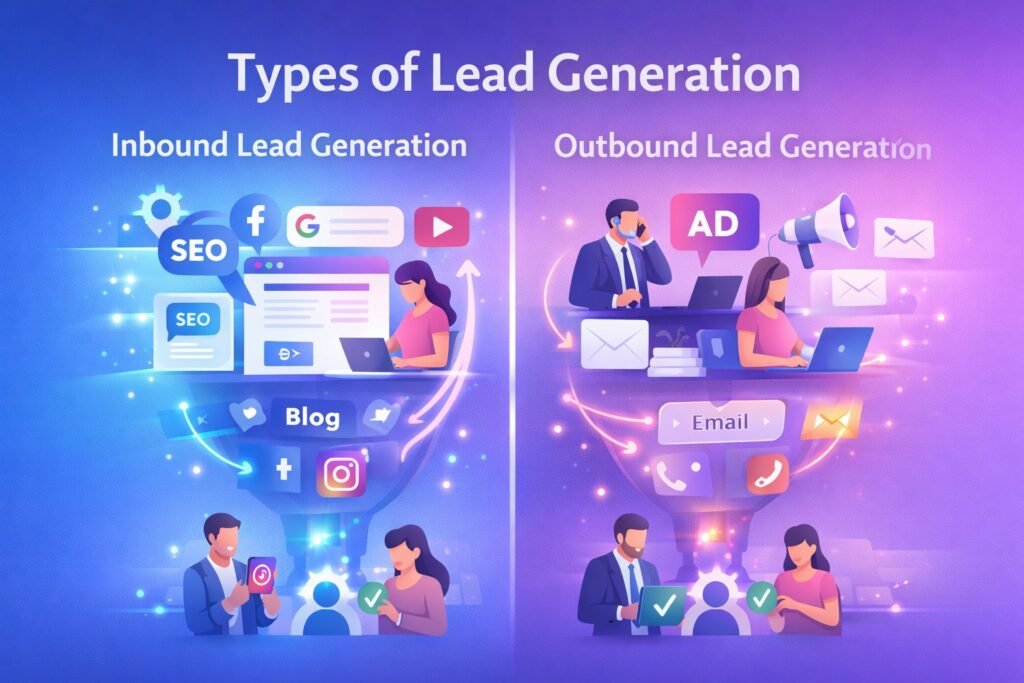 Types of Lead Generation