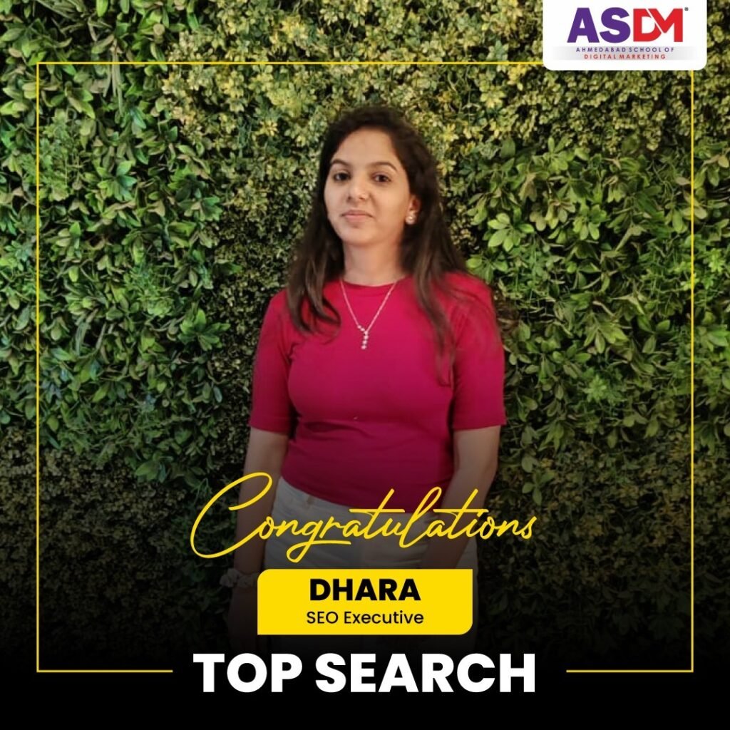 Dhara - SEO Executive