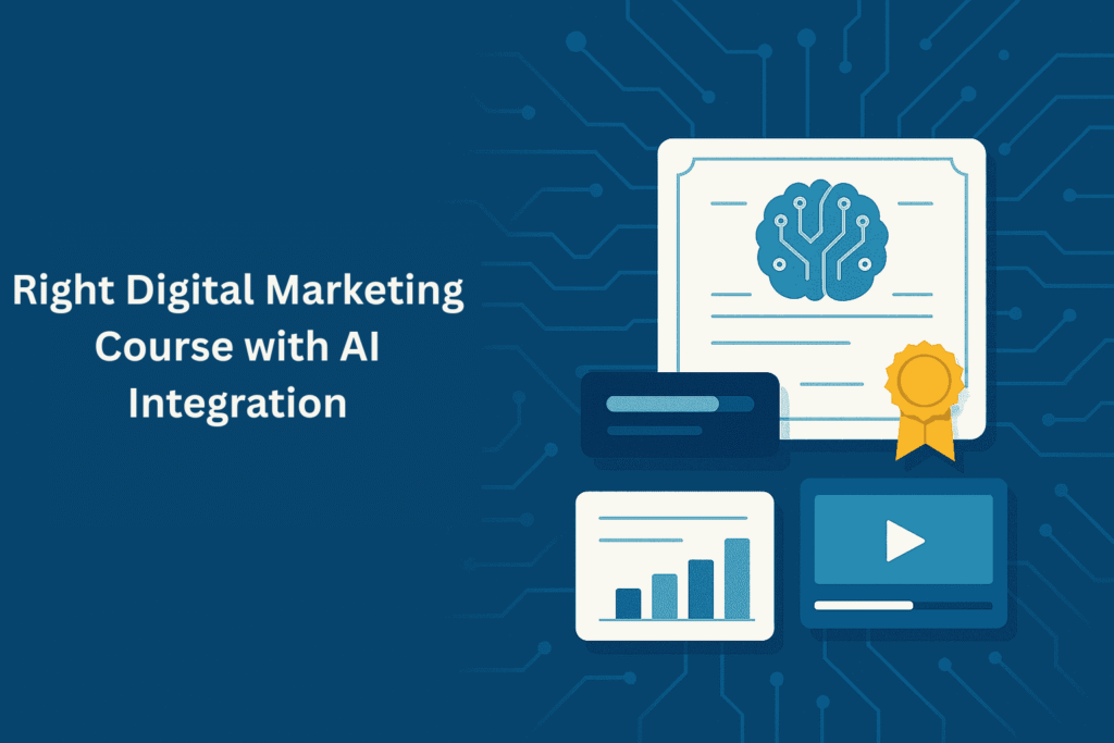 Right Digital Marketing Course with AI Integration