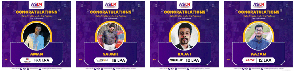 Salary Growth After Joining ASDM’s Digital Marketing Course in Surat