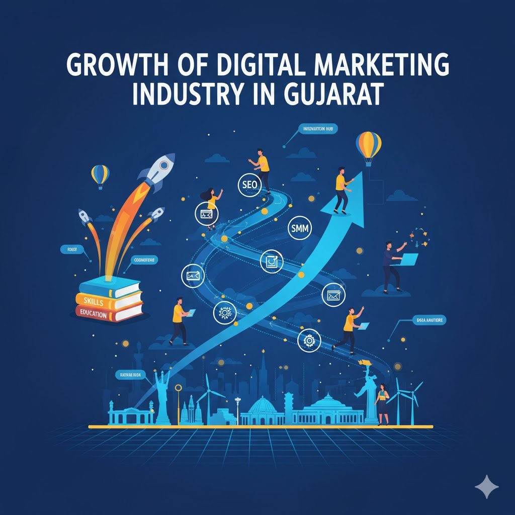 Growth of Digital Marketing Industry in Gujarat