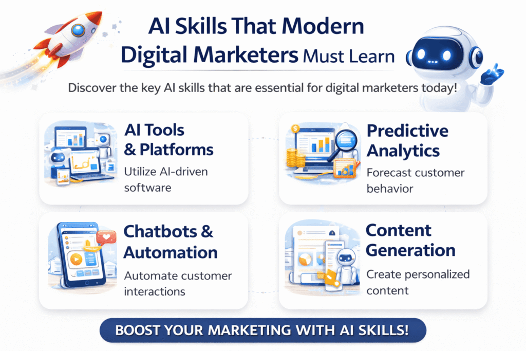 AI Skills That Modern Digital Marketers Must Learn