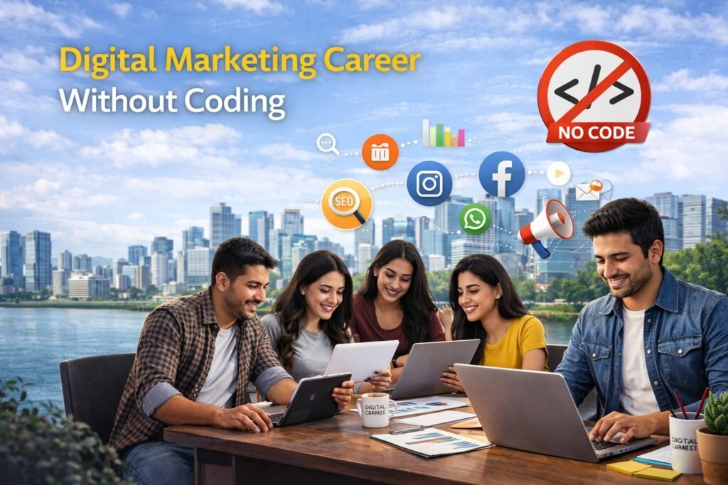Digital Marketing Career Without Coding