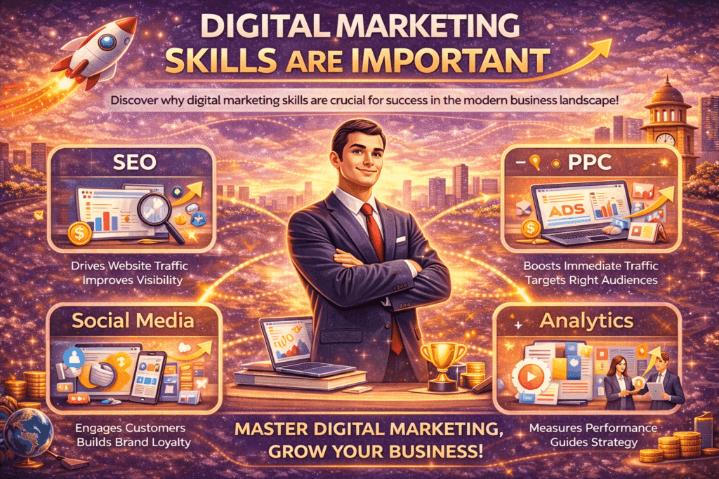 Why Digital Marketing Skills Are Important for Career Growth
