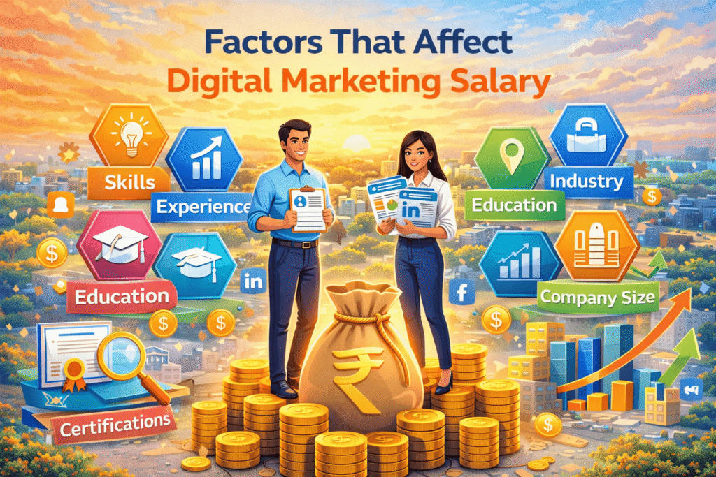 Factors That Affect Digital Marketing Salary