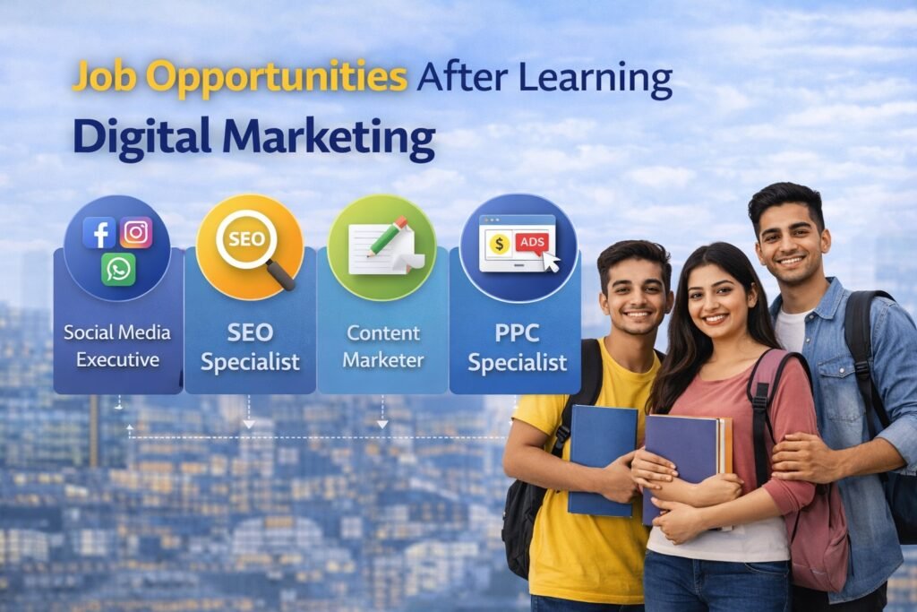 Job Opportunities After Learning Digital Marketing
