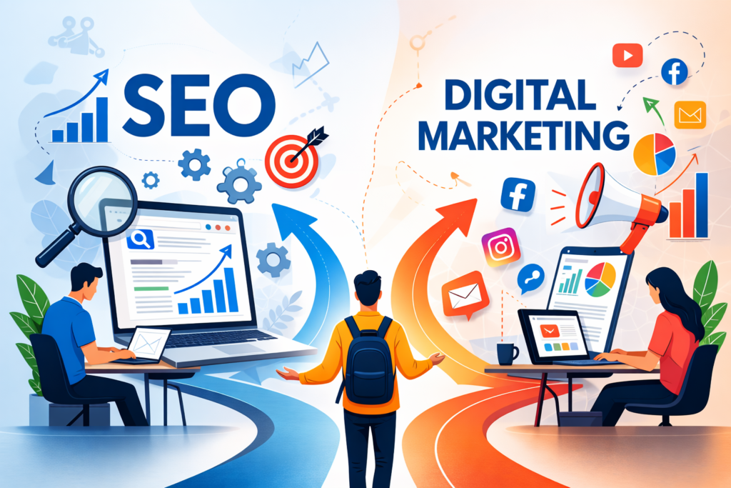 Job Opportunities – SEO vs Digital Marketing