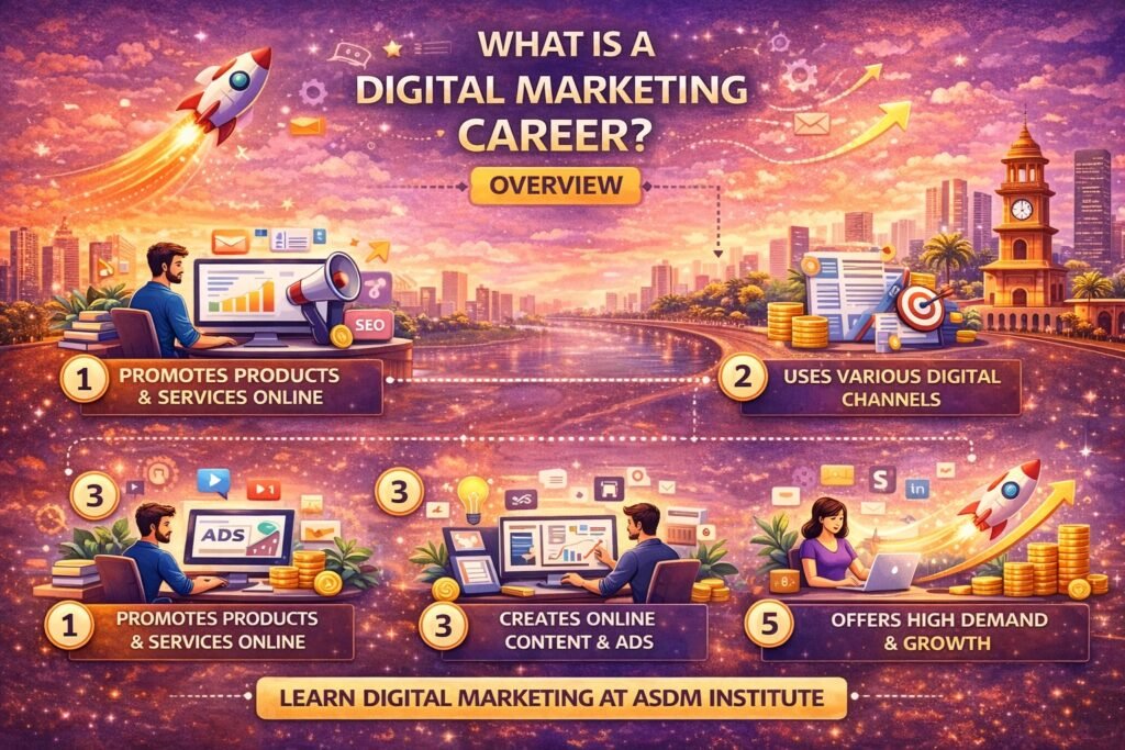 What is a Digital Marketing Career complete Guild Blog from ASDM Institute