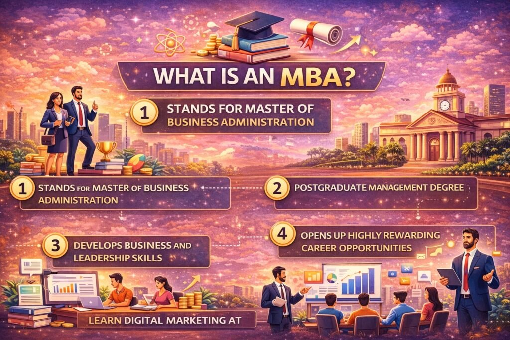 What is an MBA MBA programs guidance