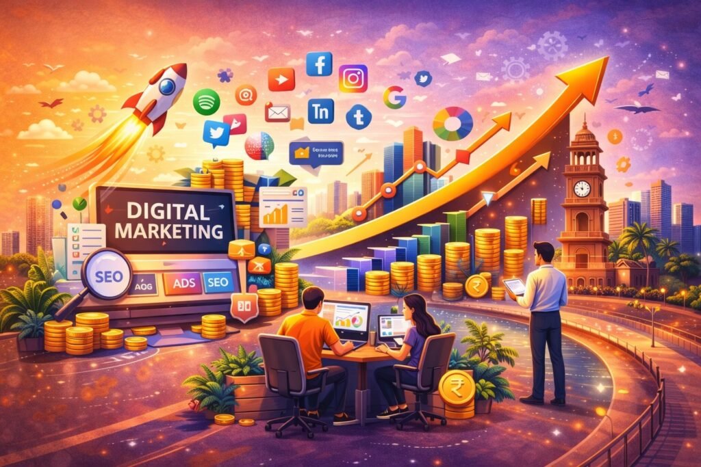 Why Digital Marketing Jobs Are Growing Rapidly in Ahmedabad​