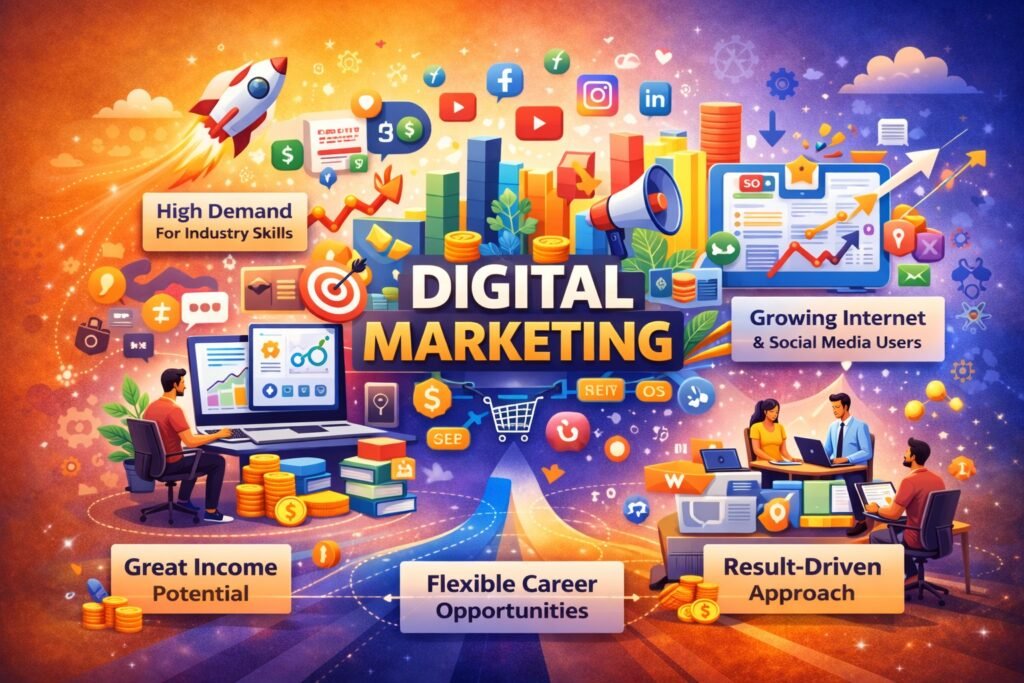Why Digital Marketing is One of the Fastest Growing Careers