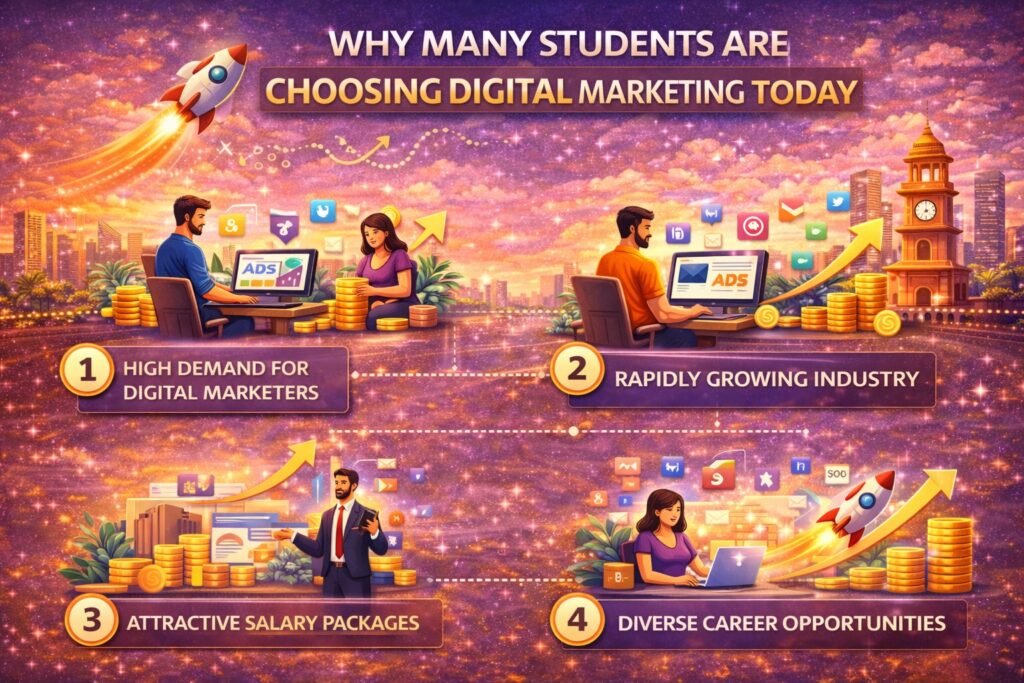 Why Many Students Are Choosing Digital Marketing career Today from ASDM Institute