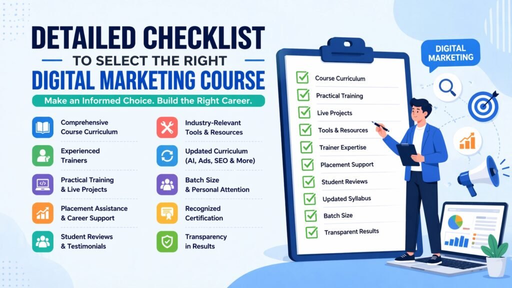 How Smart Students Choose the Best Digital Marketing Institute