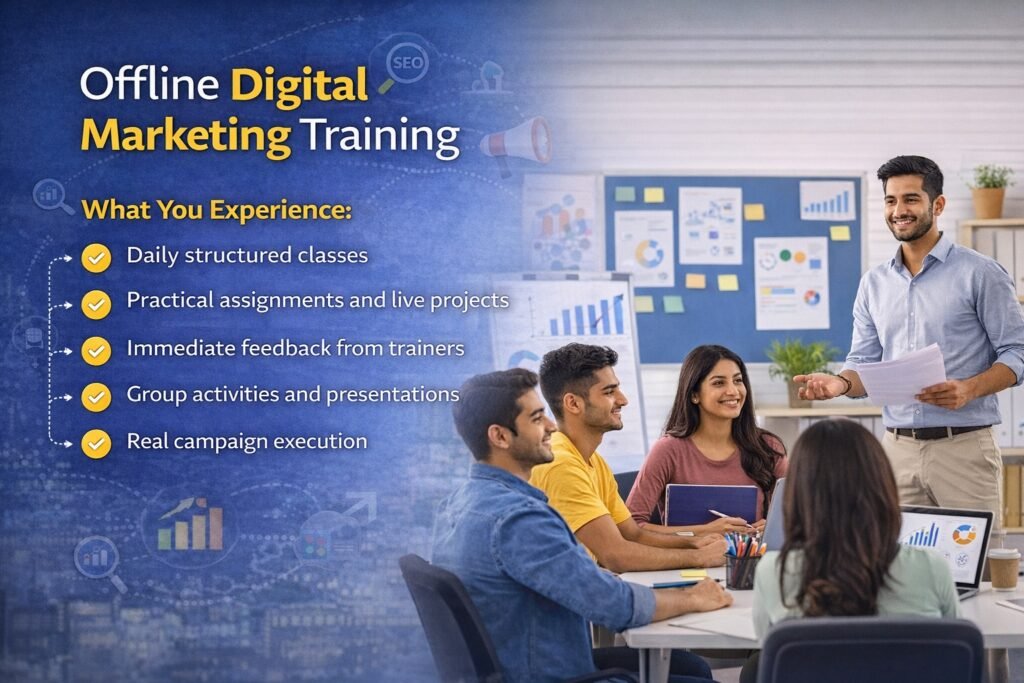 Offline Digital Marketing Training Course In Ahmedabad
