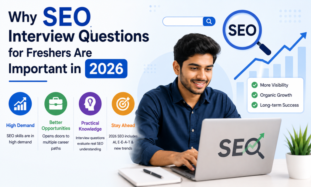 Why SEO Interview Questions for Freshers Are Important in 2026