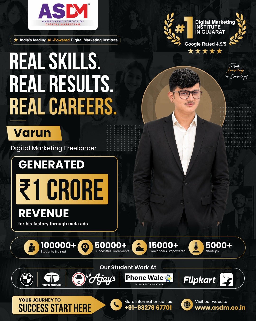 Varun, ASDM student