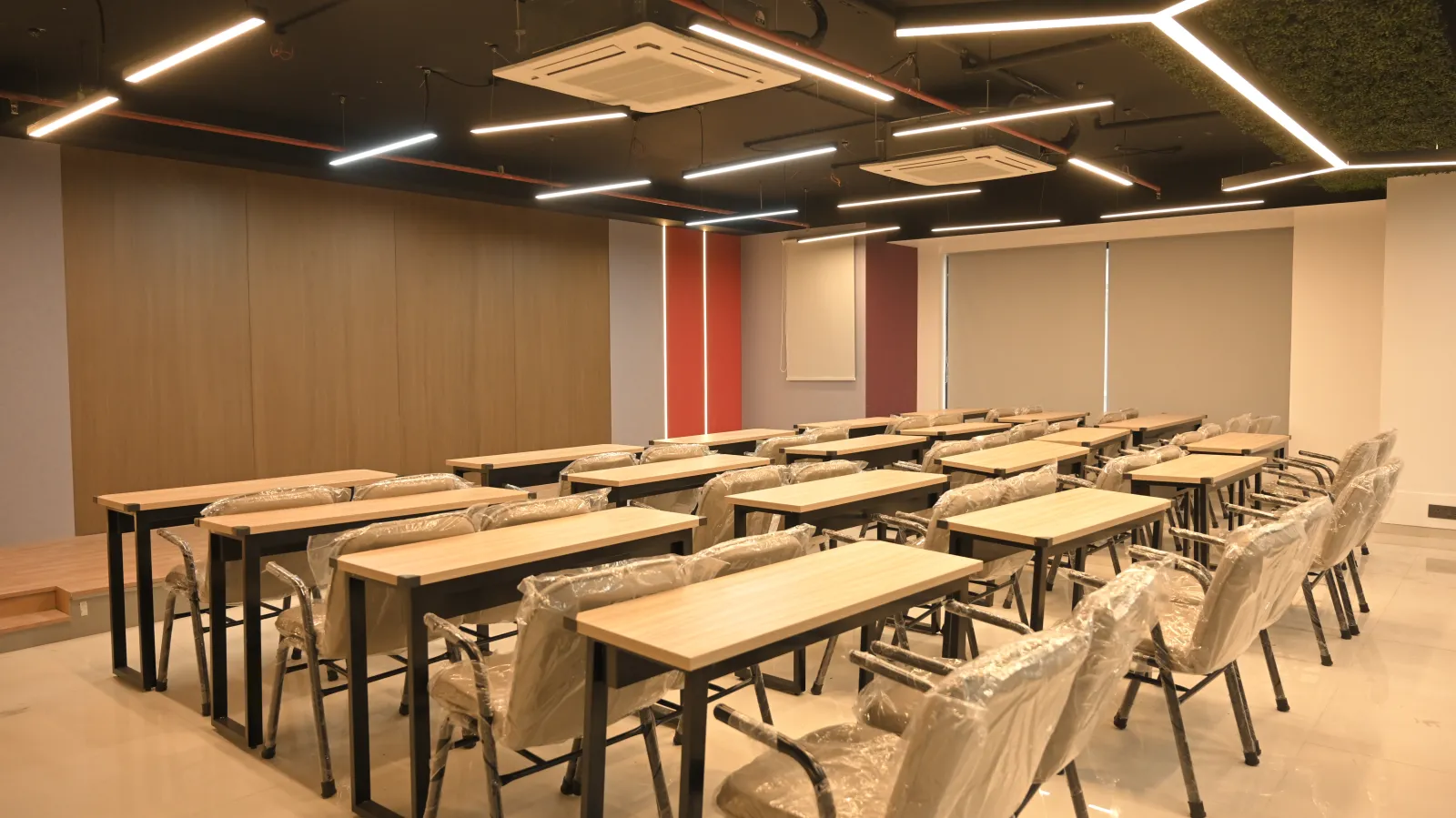 Classroom learning at ASDM Surat campus