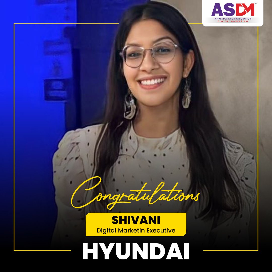 Shivani, ASDM placement story