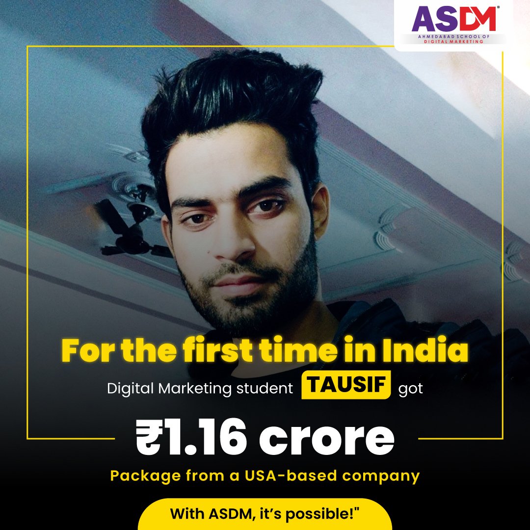 No.1 Awarded Digital Marketing Course in Ahmedabad | ASDM Institute