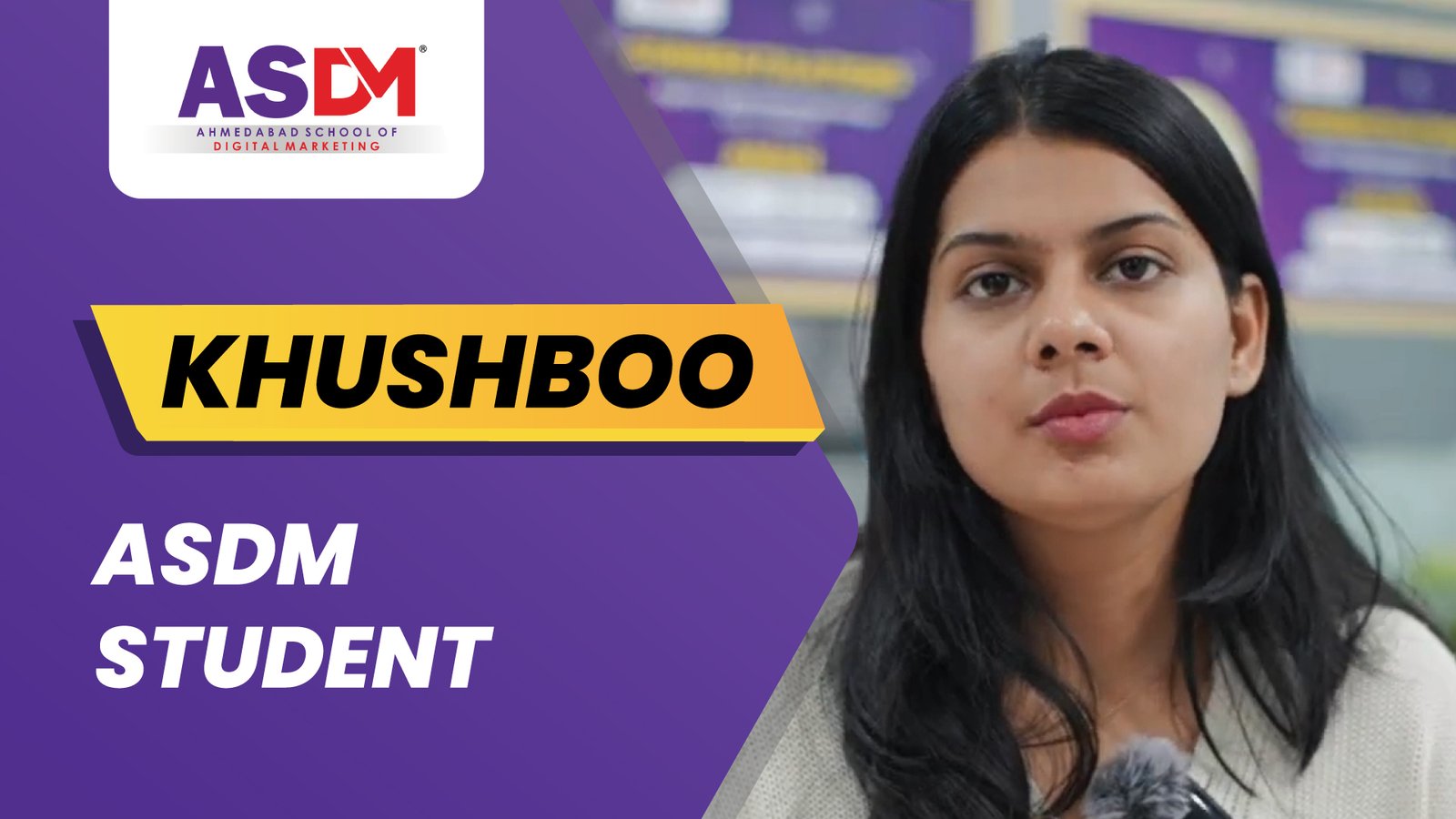 ASDM Surat Students Testimonial