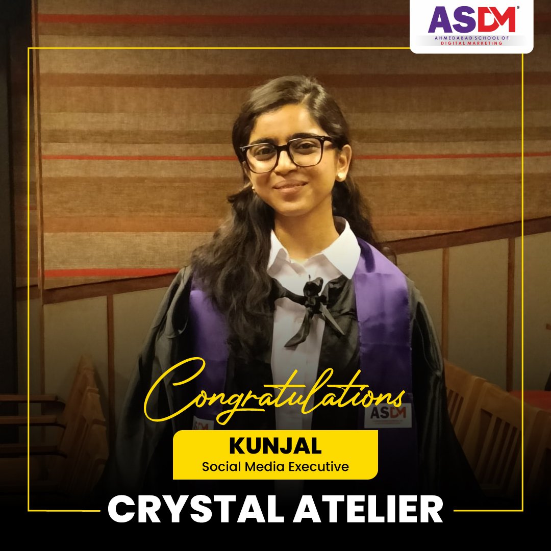 ASDM placement success story in Ahmedabad