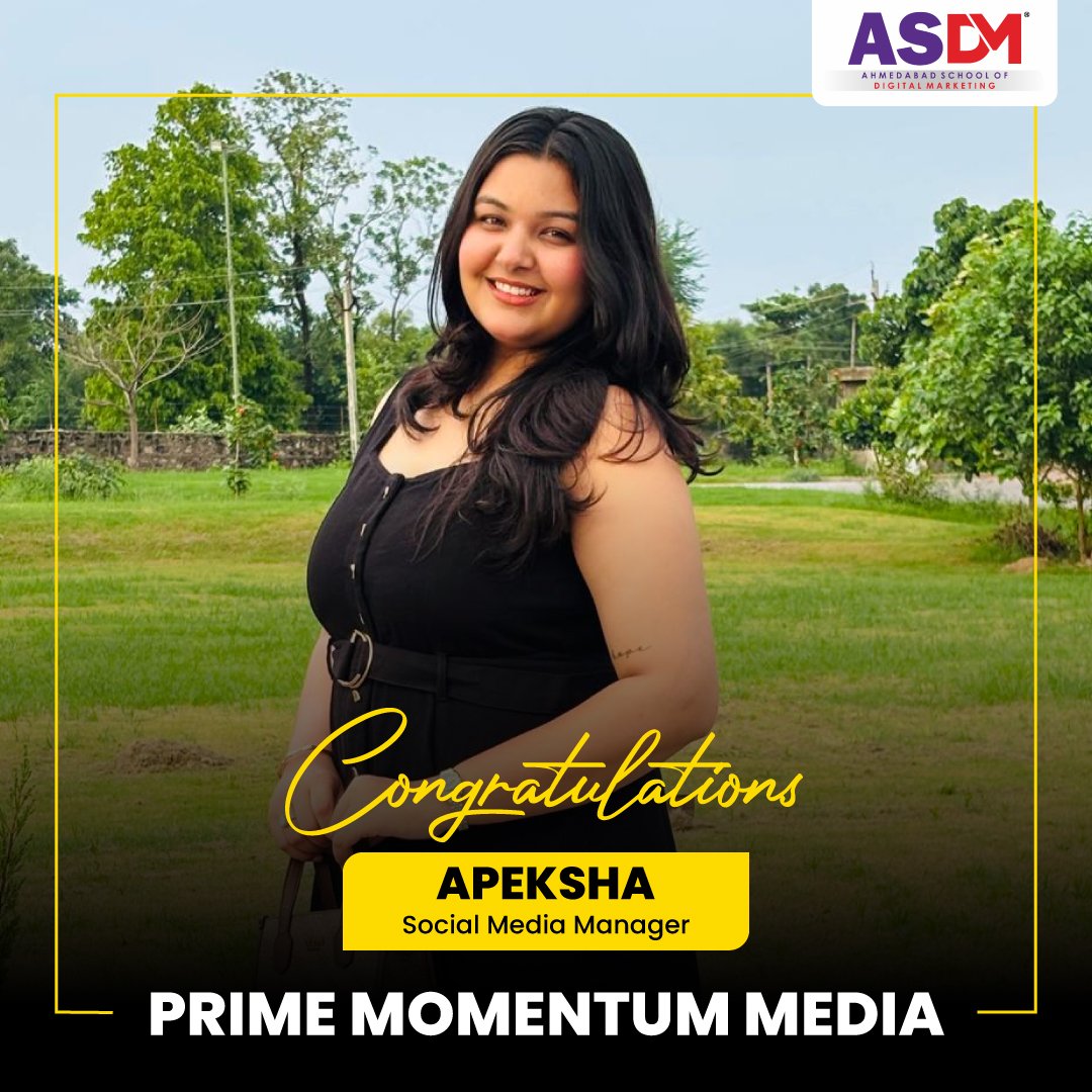 Digital marketing course with placement at ASDM