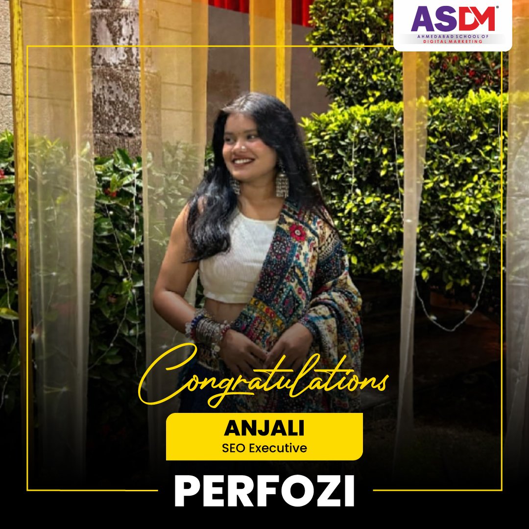 Digital marketing student placement success at ASDM